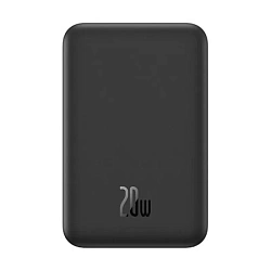 Внешний аккумулятор с беспроводной зарядкой Baseus Magnetic Mini Wireless Fast Charge 5000 мАч 20 Вт чёрный