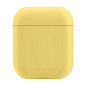 Кобура для Apple AirPods 2018 / 2019 силикон, жёлтый