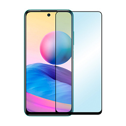 Защитное стекло 3D Classic для Xiaomi Redmi Note 10T / Note 10 5G / Poco M3 Pro / Redmi 10, черная рамка