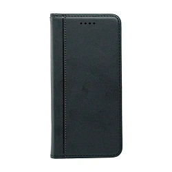 Чехол-книжка Premium Rich Boss для Samsung Galaxy S25 Ultra искусственная кожа, чёрный