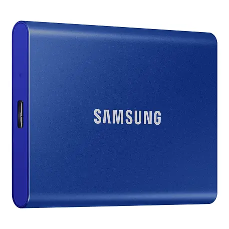 Внешний SSD Samsung T7 2 ТБ синий - 2
