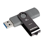 USB-флешка SmartBuy Twist Dual 32 ГБ (USB 3.1) серый - 4