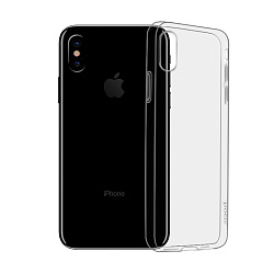 Клип-кейс (накладка) Hoco Light Series для Apple iPhone Xr силикон, затемнённый