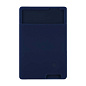 Кардхолдер Silicone Card Bag для смартфона универсальный силикон, тёмно-синий
