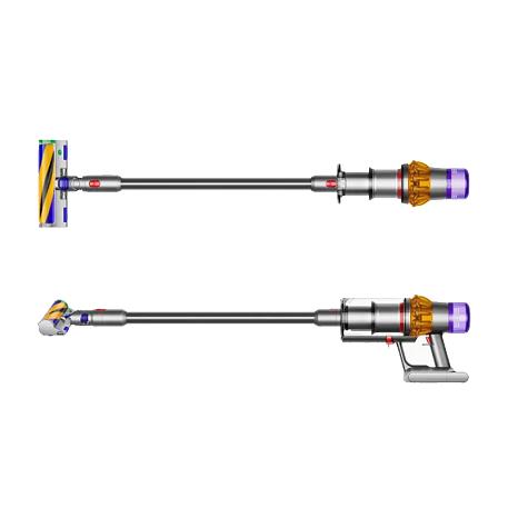 Беспроводной пылесос Dyson V15 Detect Absolute никель, жёлтый (SV47) - 3