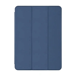 Чехол-книжка uBear Touch для Apple iPad Pro 11" (2024 / 2025)  полиуретан, тёмно-синий