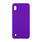 Клип-кейс (накладка) Silicone cover для Samsung Galaxy A10 силикон, фиолетовый