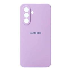 Клип-кейс (накладка) Silicone cover закрытый для Samsung Galaxy A57 силикон, лавандовый