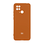 Клип-кейс (накладка) для Xiaomi Redmi 10C силикон, оранжевый