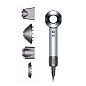 Фен Dyson Supersonic HD12 белый, серебристый - 3