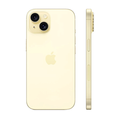Смартфон Apple iPhone 15 256 ГБ жёлтый (2sim) - 3