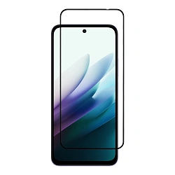 Защитное стекло Borasco Full Glue 2.5D для Xiaomi Redmi 15 4G, черный