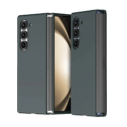 Клип-кейс (накладка) Araree Aero Flex MagSafe для Samsung Galaxy Z Fold 6 зелёный