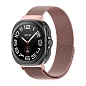 Миланский сетчатый браслет для Samsung Galaxy Watch Ultra сталь розовое золото