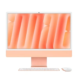 Моноблок Apple iMac 24" M4 (10-core GPU) 24 ГБ, 512 ГБ  (Z1EV000TH), оранжевый