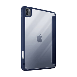 Чехол-книжка c отделением под стилус UNIQ Moven для Apple iPad Pro 11" (2020 / 2021 / 2022) (Уценка) синий