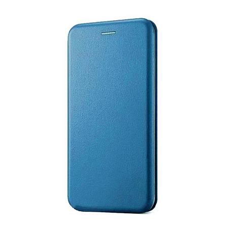 Чехол-книжка для Samsung Galaxy A52 искусственная кожа, голубой - 2