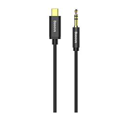 Аудиокабель Baseus Yiven M01 (Type-C to 3.5mm mini jack) 1.2 м, чёрный
