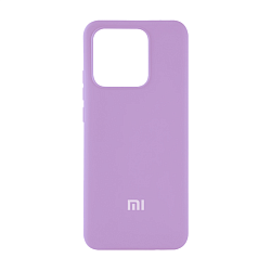 Клип-кейс (накладка) Silicone cover закрытый для Xiaomi 13 силикон, лавандовый