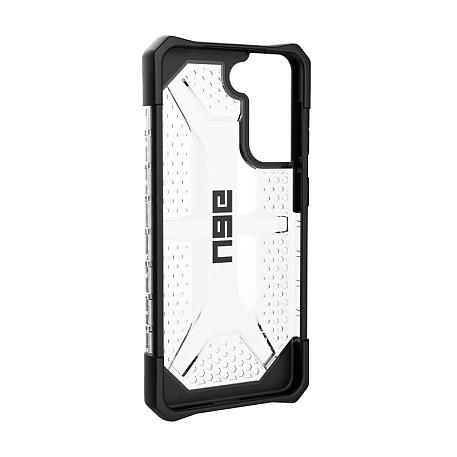 Клип-кейс (накладка) UAG Plasma для Samsung Galaxy S21 поликарбонат, прозрачный - 4