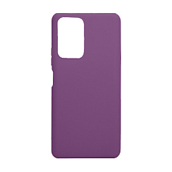 Клип-кейс (накладка) Silicone cover (без лого) для Xiaomi Redmi Note 10 Pro силикон, сливовый