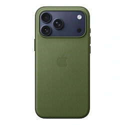 Клип-кейс (накладка) Apple TechWoven Case MagSafe для Apple iPhone 17 Pro Max полиэстровая ткань, термополиуретан, Green