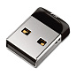 USB-флешка SanDisk Cruzer Fit 32 ГБ, чёрный - 2
