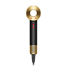 Фен Dyson Supersonic HD15 чёрный, золотой (футляр)