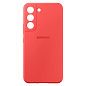 Клип-кейс (накладка) для Samsung Galaxy S21 FE силикон, красный