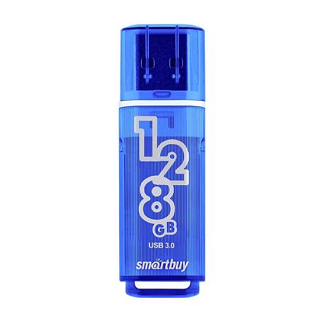 USB-флешка SmartBuy Glossy 128 ГБ, синий