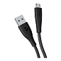 Дата-кабель Deppa Fly Cable Micro 1 м, чёрный