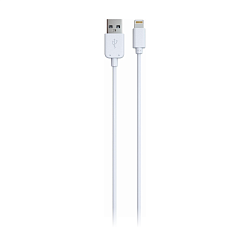 Дата-кабель Redline Tech Lightning 1 м, белый