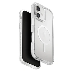 Клип-кейс (накладка) UNIQ Combat MagSafe для Apple iPhone 17 полиуретан, прозрачный
