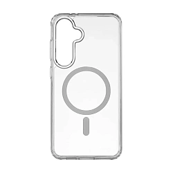 Клип-кейс (накладка) uBear Real Mag Case для Samsung Galaxy S24 FE (Уценка) прозрачный
