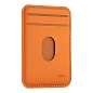 Кардхолдер uBear Split для Apple iPhone экокожа, оранжевый - 3