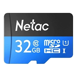 Карта памяти Netac P500 Standard, 32 ГБ
