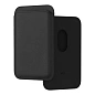 Кардхолдер VLP Leather Wallet with Magsafe для Apple iPhone экокожа, чёрный