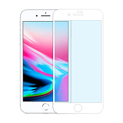 Защитное стекло Mocoll 3D для Apple iPhone 7 / 8 / SE 2020 / 2022, белая рамка