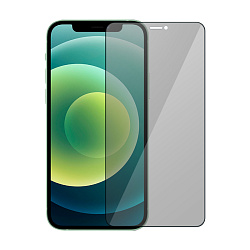 Защитное стекло Mocoll Privacy 2.5D для Apple iPhone 12 / 12 Pro, черная рамка