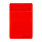 Кардхолдер Silicone Card Bag для смартфона универсальный силикон, красный
