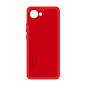 Клип-кейс (накладка) для Realme C30 силикон, красный