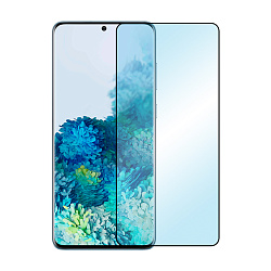 Защитное стекло 3D Premium для Samsung Galaxy S20, черная рамка