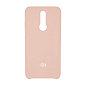 Клип-кейс (накладка) Silicone cover для Xiaomi Redmi 8 силикон, пудровый
