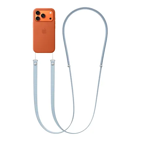 Ремешок для Apple iPhone Crossbody Strap светло-голубой - 2