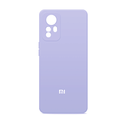 Клип-кейс (накладка) для Xiaomi Redmi Note 12S силикон, лавандовый