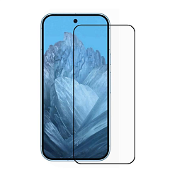 Защитное стекло 3D Premium для Google Pixel 9 Pro XL / 10 Pro XL, черная рамка