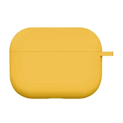 Кобура Silicon Protection Case для Apple AirPods Pro 2 / Pro  силикон, жёлтый