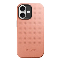 Клип-кейс (накладка) Native Union Active Case для Apple iPhone 17 полиуретан, поликарбонат, абрикосовый