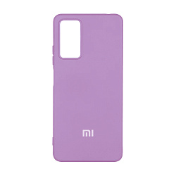 Клип-кейс (накладка) Silicone cover закрытый для Xiaomi Redmi Note 11 / Note 11S силикон, лавандовый
