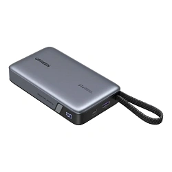Внешний аккумулятор UGREEN PB550 20000 мАч 67 Вт тёмно-серый